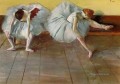 dos bailarines de ballet Edgar Degas